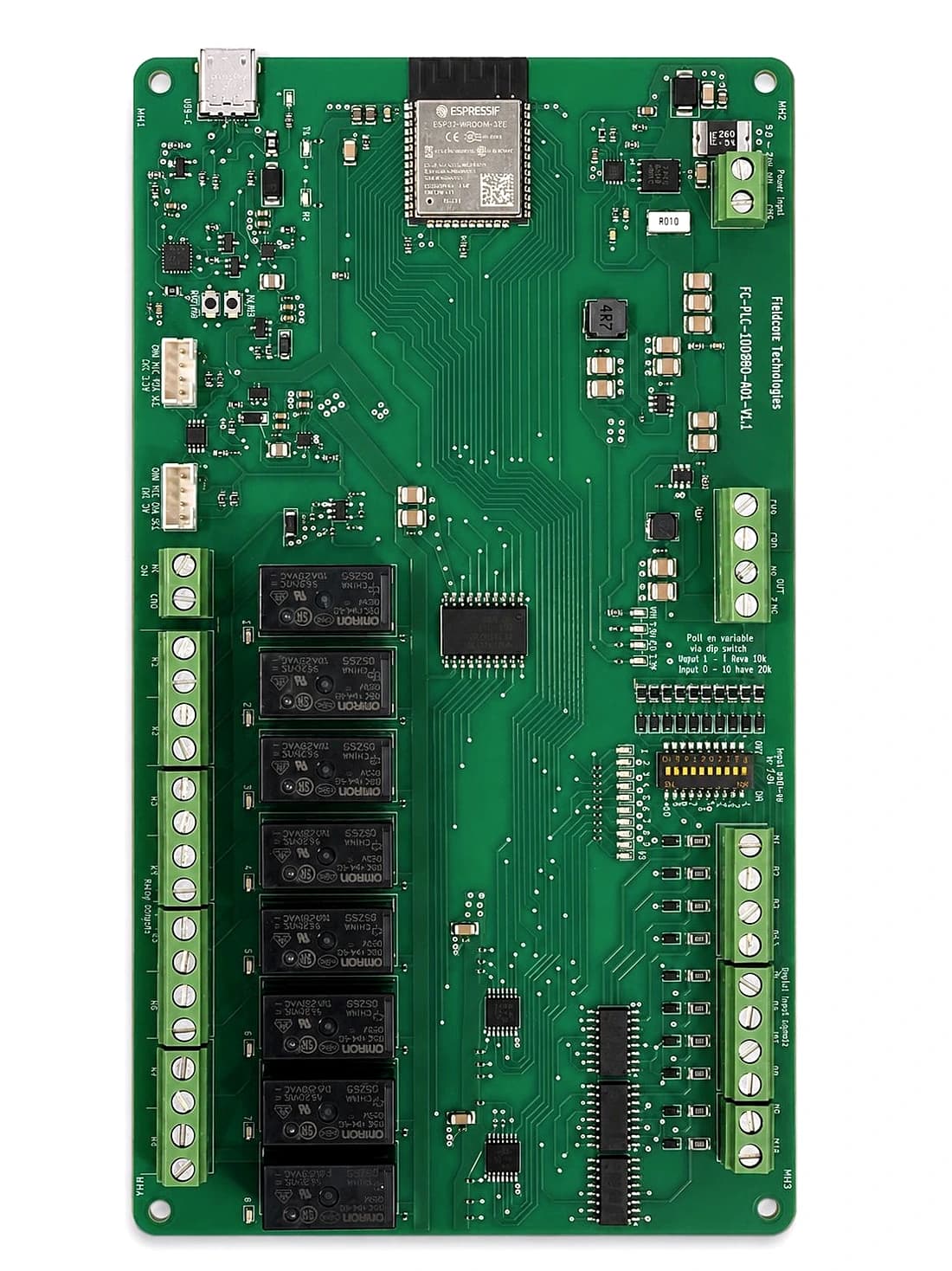 PLC V1.1 clean top product view