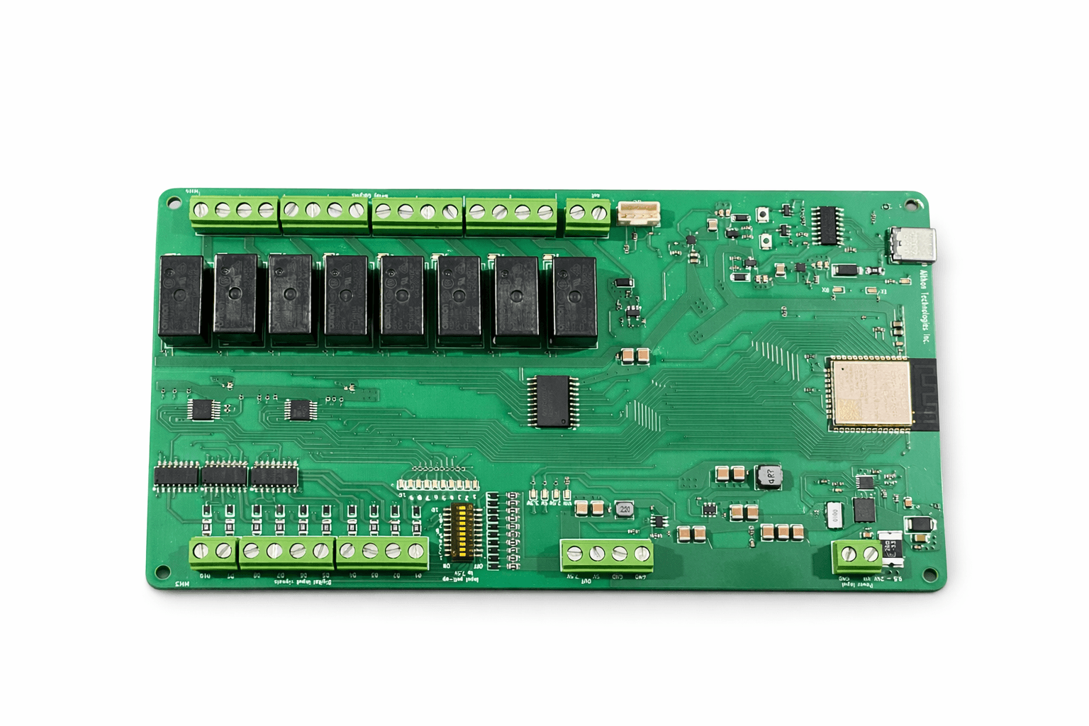 PLC V1 top view