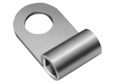 FC-TERM-RING-6AWG-1-4-FL ring terminal